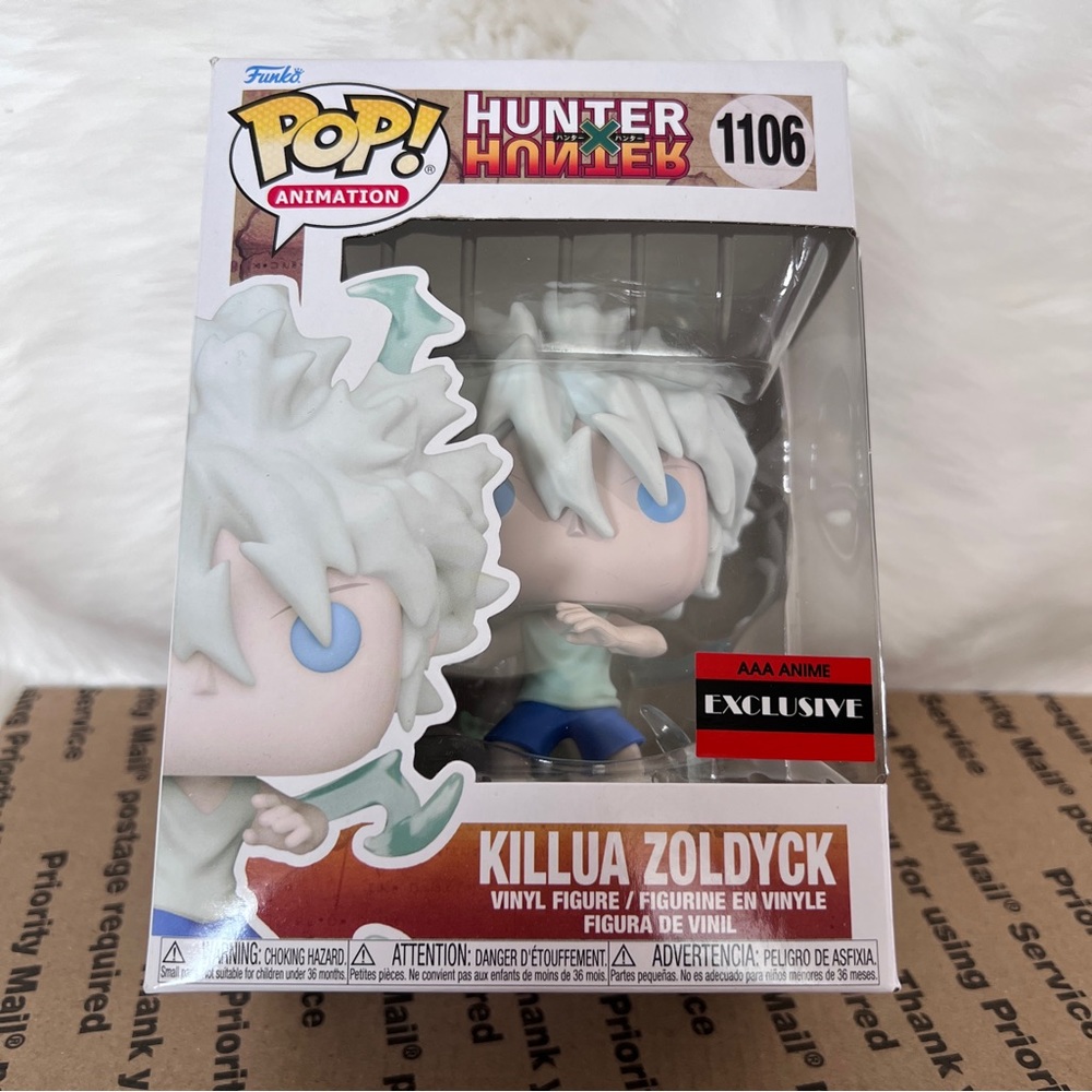 ✅ Funko Pop! Hunter X Hunter Killua Zoldyck AAA Anime 1106